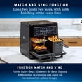 thumbnail image 3 of Oster 11-Quart Flex Air Fryer Oven, Dual Air Fryer with 2 Cooking Zones, Double Air Fryer with 6 Cooking Functions, Large Air Fryer with 2 Frying Baskets, 3 of 6