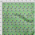 thumbnail image 4 of oneOone Cotton Silk Light Green Fabric Kalamkari Craft Projects Decor Fabric Printed By The Yard 42 Inch Wide, 4 of 5