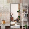 thumbnail image 3 of NeuType Full Length Mirror Floor Rectangle Black 51"x16", 3 of 9