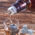 thumbnail image 4 of Whiskey Stones Gift Set,Whiskey Gift Set Whiskey Stones Gift Set of 4 Unique Chilling Stones with Velvet Pouch-Reusable Coffee Gift Set,Coffee Gift Sets, 4 of 5