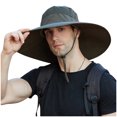 thumbnail image 3 of Sun Hats Men Outdoor Sun Protection Fisherman Foldable Bucket Hat Double Faced Cap Sun Hat, 3 of 6