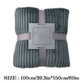 thumbnail image 3 of Couverture en Flanelle Douce et Chaude Couverture de Lit Jeté de Sofa, 3 of 3