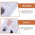 thumbnail image 2 of MOVTOTOP Newborn Handprint and Footprint Frame Cherished Baby Milestone Photo Display, 2 of 8
