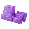 thumbnail image 1 of Cheers 6Pcs/Set Travel Waterproof Clothing Sorting Bag Packing Cube Luggage Organizer, 1 of 6