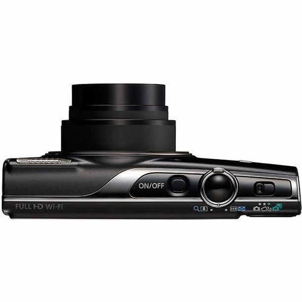 Canon PowerShot IXY 650 (ELPH 360) HS Digital Camera (Black) with