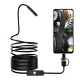 thumbnail image 1 of Amdohai Endoscope 0.3MP Endoscope 3 in 1 Endoscope with Adjustable LEDs 5 meters, 1 of 8