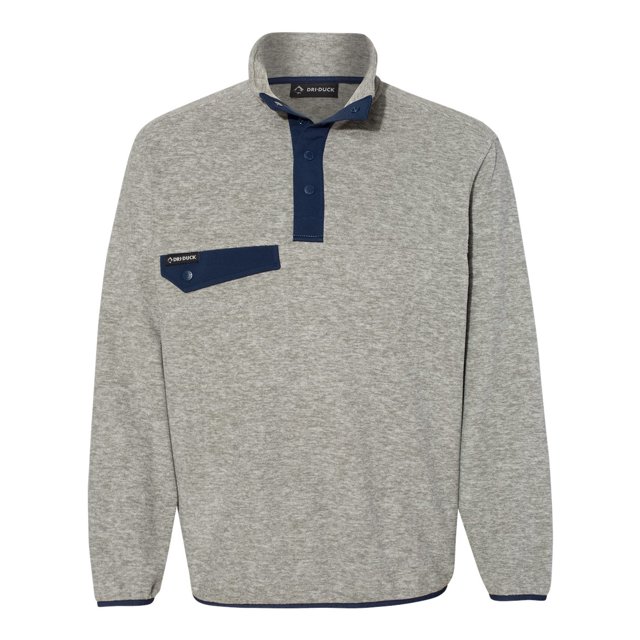 DRI DUCK Denali Mountain Fleece Pullover, XL, Platinum