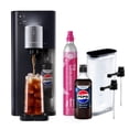 thumbnail image 1 of SodaStream Fountain Sparkling Drink Maker Black/Silver, Includes CQC CO2, Water Tank, 2 Flavor Connect Caps, and Pepsi Zero Drink Mix, 14.9oz, 1 of 1