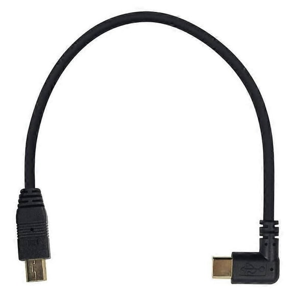 Mini USB to Type C Adapter Converter Cable for Camera Phone OTG Cable 90 Degree USB 31 Type C Male to Mini USB Transfer