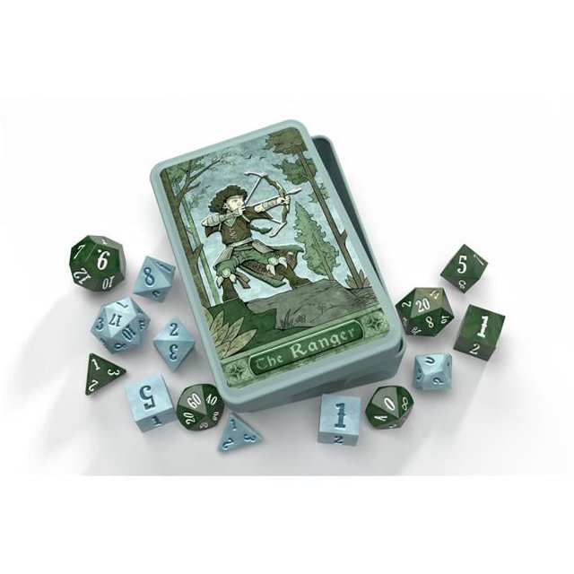Beadle & Grimms BAG0010 Roleplaying Class-Specific Dice - Ranger - Set of 14