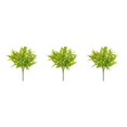 thumbnail image 1 of QualitChoice Plastic Artificial Flowers Fake False Plants Garden SH yellow 3Set, 1 of 6