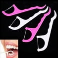 thumbnail image 2 of 25Pcs Disposable Oral Gum Teeth Clean Care Dental Flosser Plastic Tooth Picks, 2 of 8