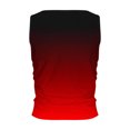 thumbnail image 3 of Plebaso Débardeurs Dégradés pour Femmes, Chemises à Col Rond Froncé, Ajustées, Décontractées, T-Shirts Sans Manches d'Été 2025, 3 of 4