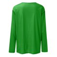 thumbnail image 5 of Timegard Womens Tops Long Sleeve Round Neck Solid Color Basic Tee Fall Casual Comfy Loose Tops Blouse, 5 of 5