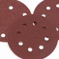 thumbnail image 2 of 10pcs 125mm 5" Hook Loop Sanding Discs 8 Hole Sandpaper Pads Set Grit 40-2000#, 2 of 6