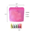 thumbnail image 5 of Sacs Réutilisables de Rangement pour Aliments, Silicone de Qualité Alimentaire, Cuisiner, Ranger, Congeler, Compatibles Micro-Ondes, Hermétiques, Ensemble de 3, 5 of 5
