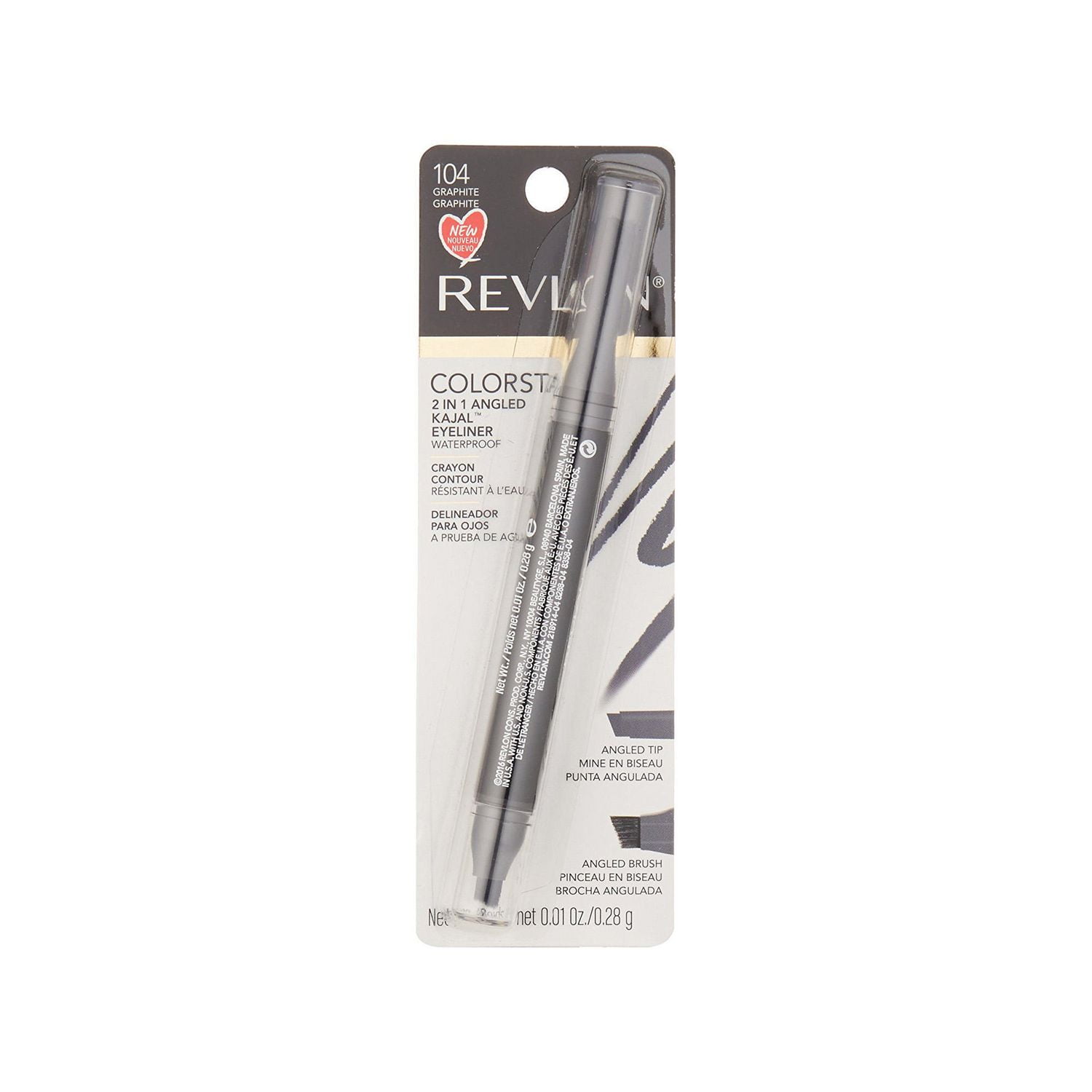 Traceur à pointe Revlon Colorstay 2en1 Angled Kajal