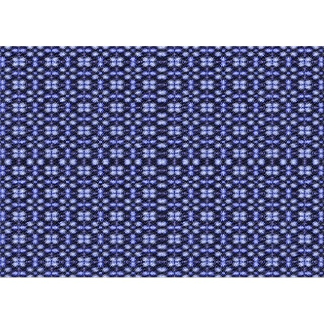 Ahgly Company Machine Washable Indoor Rectangle Transitional Blue Area Rugs, 4' x 6'