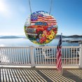 thumbnail image 4 of Independence Day Decorations Independence Day Celebration Acrylic Painted Window Decoration Hanging Decoration Wall Decoration Craft Hanging Decoration Home Decoration, 4 of 5