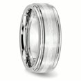 thumbnail image 4 of Cobalt Sterling Silver Inlay Satin and Polished 8mm Band Size 12.5, 4 of 6