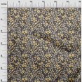 thumbnail image 3 of oneOone Velvet Yellow Fabric Floral Craft Projects Decor Fabric Printed By The Yard 58 Inch Wide, 3 of 5