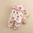 thumbnail image 1 of LSLJS Newborn Baby Boy Girl Cute Print Flannel Receiving Sleeping Blanket Wrap Swaddle, Baby Swaddle, 1 of 3