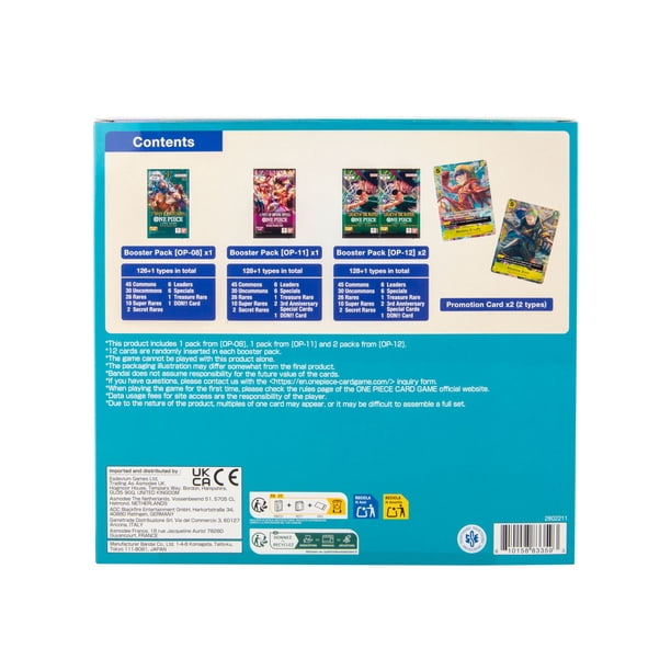 bandai one piece trading card game: illustration box volume 3 ONE PIECE Illustration Box Vol. 3 & Vol.4 PROMO ALT ART