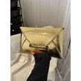 thumbnail image 1 of Fashionable Crocodile Grain Pu Solid Color Clutch Bag For Leisure, 1 of 5
