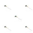 thumbnail image 3 of yingyy Model Railway Lamp Outdoor 1:87 Scale Streetlight Building LED Park Light Garden Yard Building Layout Decorations Type B Green 5Set, 3 of 6