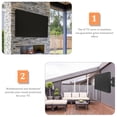 thumbnail image 1 of UPOUART Set Outdoor Tv Cover For Lcd Television And Weatherproof Shield Remote Pocket Included, 1 of 6