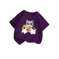 thumbnail image 2 of Girls Ruffle Long Sleeve Shirt Long Sleeve Thermal Shirt Girls 2t Girls Cat Top Kids Long Sleeve Tops Packs Shorts for Girls Size 6 Cat And Tops Girls 2t Long Sleeve Shirts Girls, 2 of 3