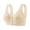 Yellow-2, variant on Virmaxy Womens Wireless Bra Thin Gathering Underwear Everyday Bra Non Steel Ring Thin Collection Underwear Daily Bra Beige-2 42/95