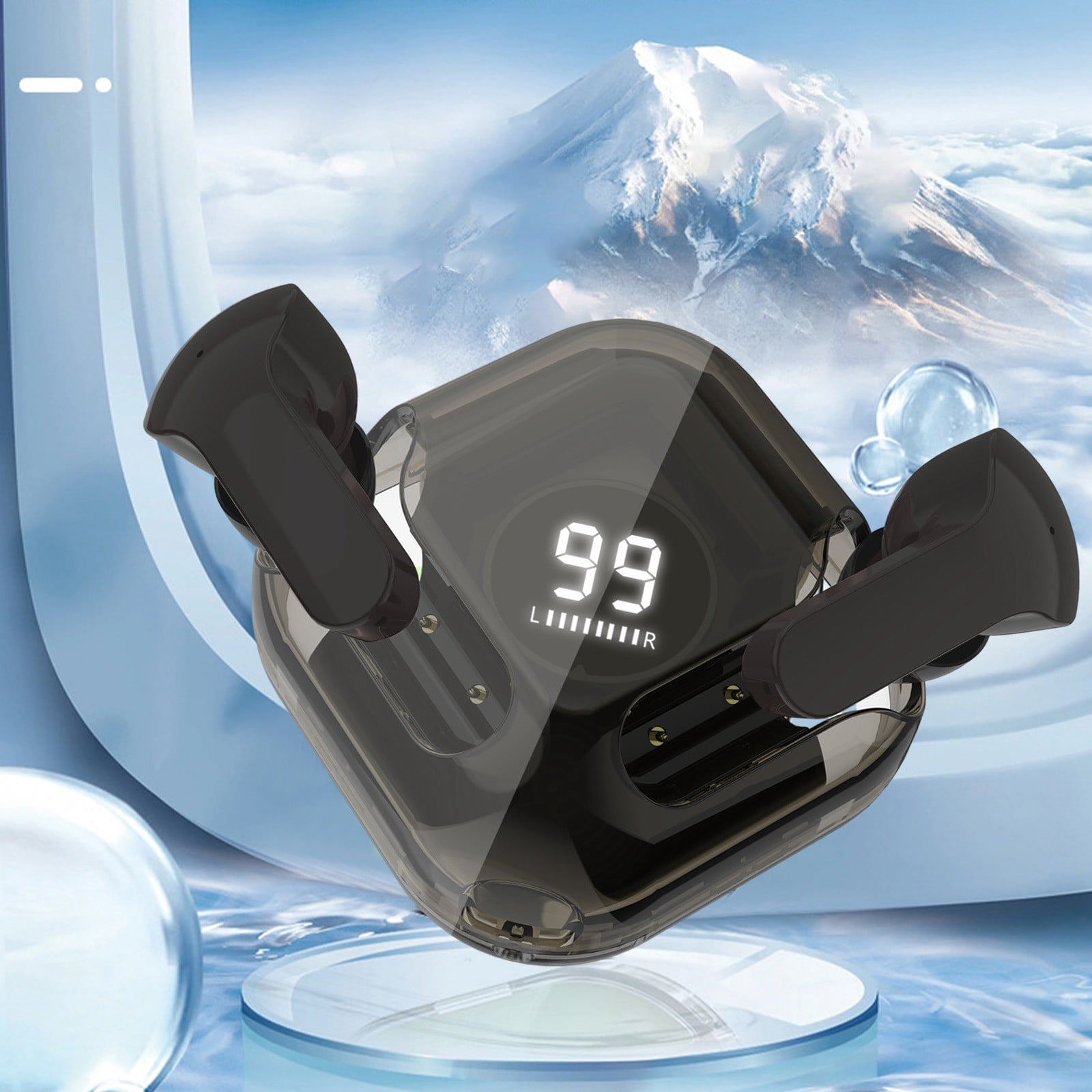 Birdeem Speakers Bluetooth Wireless, Headphones Wireless Bluetooth, Wireless-Ear Bluetooth Wireless Headphones Bluetooth Headphones Noise Cancelling Headphones Transparent Air37 Sports Headphones