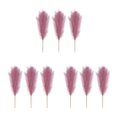 thumbnail image 2 of Wweixi 3piece Peaceful With Pampas Reed Decoration Downy And Durable Boho Decor Pinkish Purple 3Set, 2 of 6