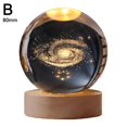 thumbnail image 1 of Personalized Crystal Ball Night Light, Custom 3D Crystal Ball with Name, Personalized Crystal Sphere Engraving Customized Globe Home Decor Accessories Couple Birthday Gift I4F8, 1 of 9