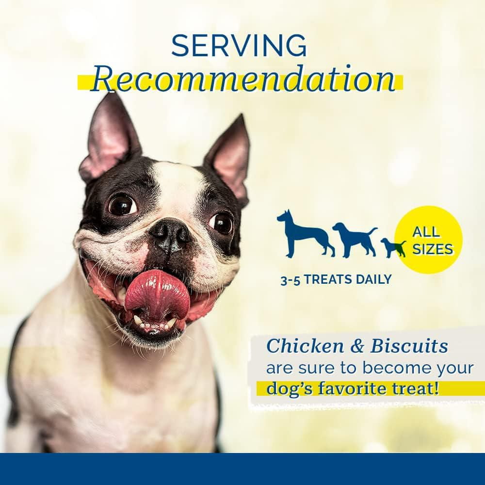 Pet Center Gâterie pour Chien au Poulet et Biscuits Refermable