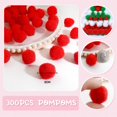 thumbnail image 3 of 300pcs Pom Poms 20mm Pom Poms Fuzzy Pompoms For DIY Crafts Decorations, 3 of 8