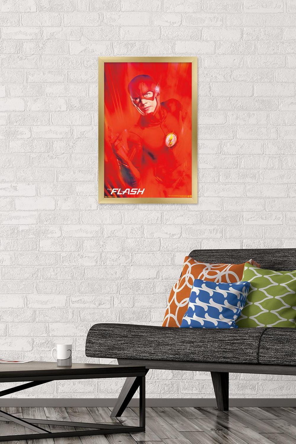 DC Comics TV - The Flash - Key Art Wall Poster, 22.375" x 34"