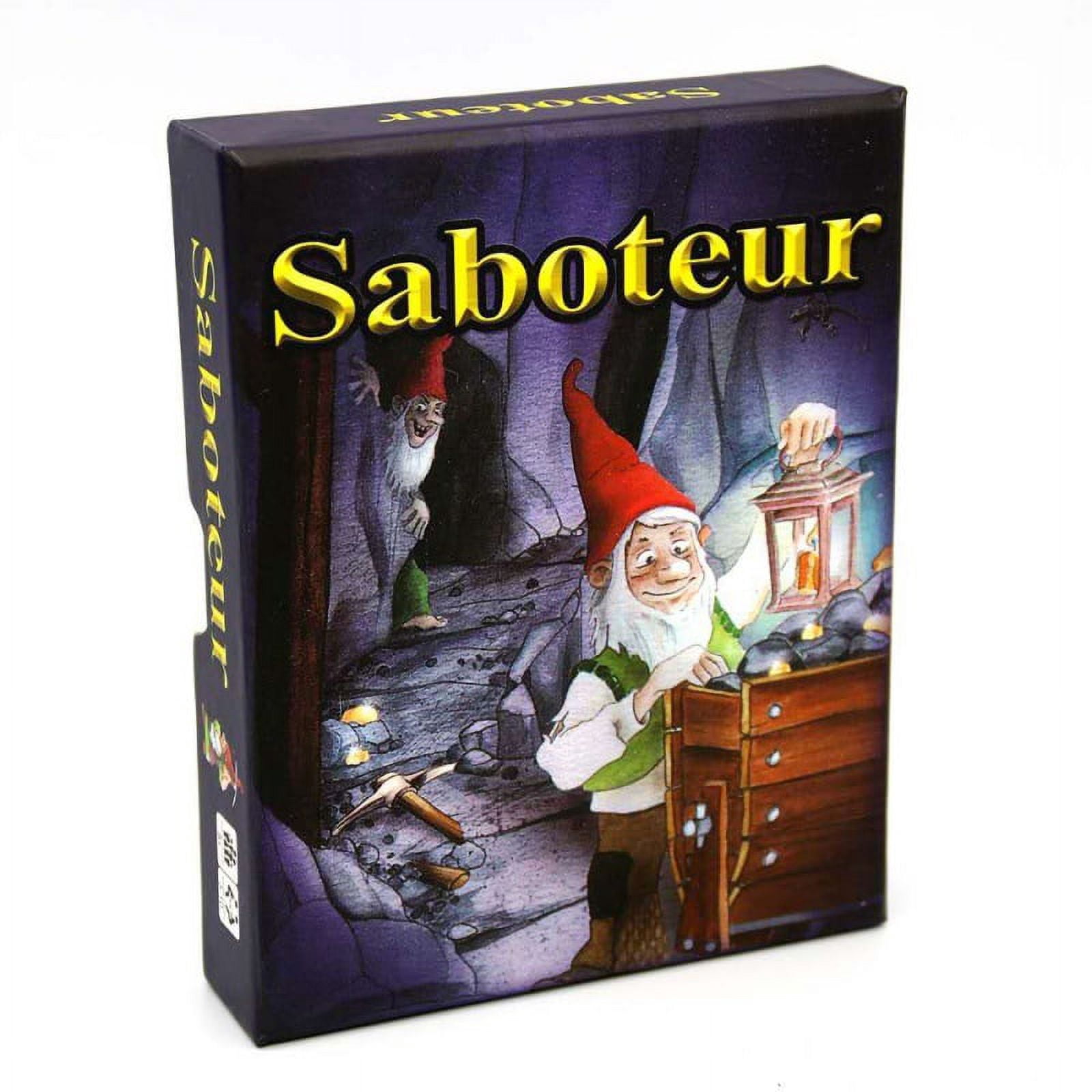 Dice and Card Game-Wazabi, GFWA & AMSABO - Card Game - Saboteur Noir（English version）