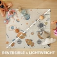 thumbnail image 4 of Qaba Baby Play Mat, Crawling Mat 77" x 69", Astronaut & Planet Theme, 4 of 10