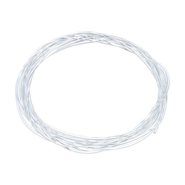 Unique Bargains 1 Pcs 2mm 0.08' 5m 16.40ft Universal Glow Optic Fiber Cable Car Light Decoration Clear