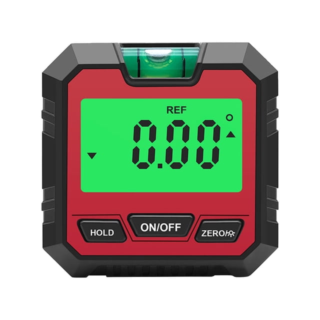 EGNMCR Tools&Home Improvement Electronic Digital Display Inclinometer Horizontal Angle Ruler Mini Protractor 2ml A inclinometer