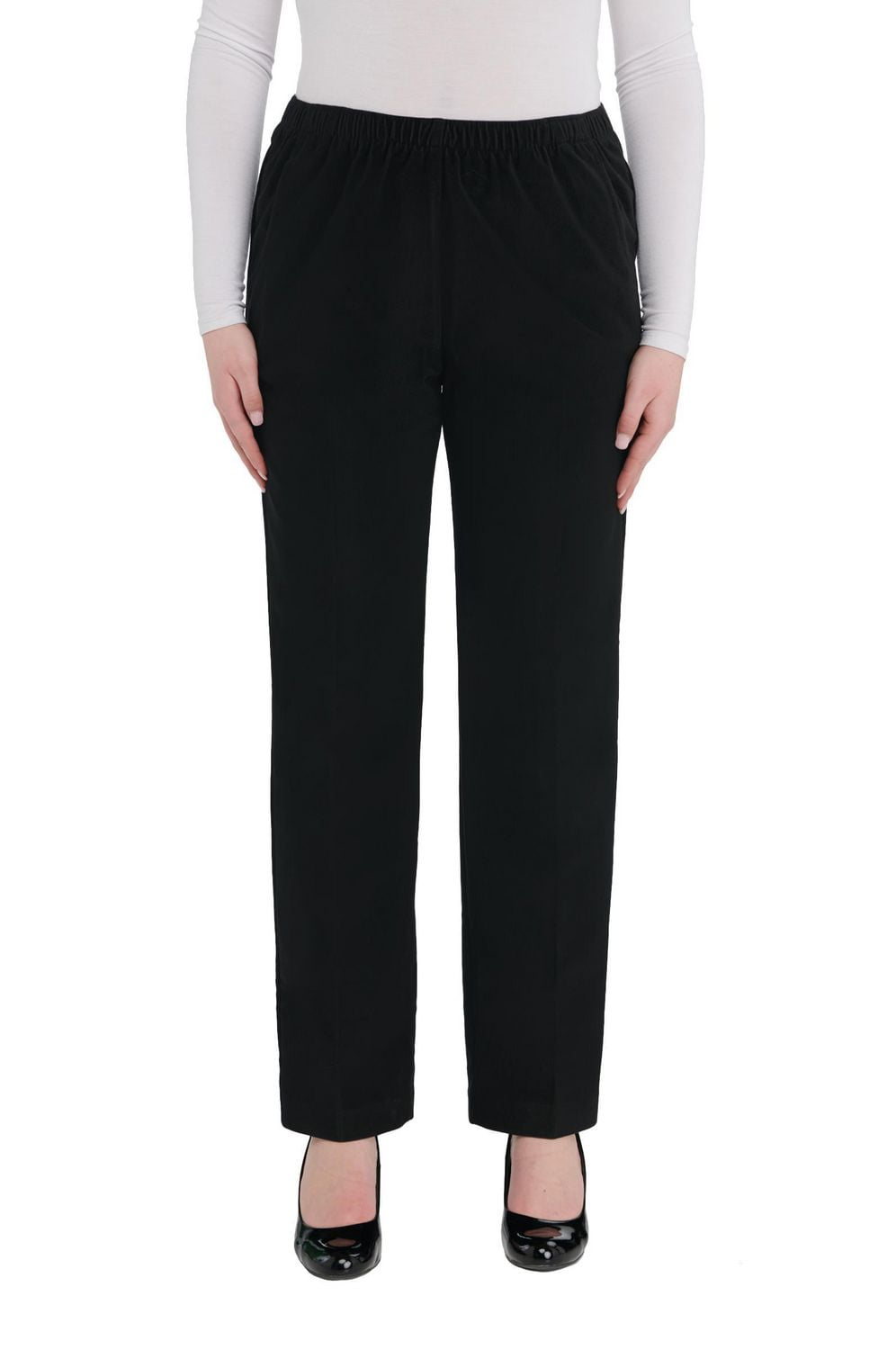 Alia Women's Pull On Straight Cord Pant