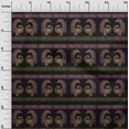 thumbnail image 2 of oneOone Polyester Lycra Fabric Peacock Block Print Fabric By Yard 56 Inch Wide, 2 of 4