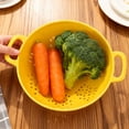 thumbnail image 3 of Small Colander Set for Kitchen Use - Mini Food Strainer with Handles for Fruit Vegetables Pasta Ideal for Local Deliveries, 3 of 3