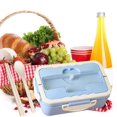 thumbnail image 4 of Up to 65% Off! Gspmoly Portable Lunch Box with Lid and Cup Lunch Box Lunch Box Food Storage Container with Lid Leakproof Food Preparation Container for Storage Home Office up to 65% Off, 4 of 7
