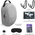 thumbnail image 3 of MesaSe Étui Rigide de Transport au Design SARLAR pour Quest 2/ Elite Strap Edition/Quest, Léger et Portable, Protection, Étui de Voyage Personnalisé, Rangement, Casque de Jeu VR et Manette Tactile Ac, 3 of 7