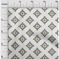 thumbnail image 2 of oneOone Rayon Dark Olive Green Fabric Block Fabric For Sewing Printed Craft Fabric By The Yard 56 Inch Wide, 2 of 5