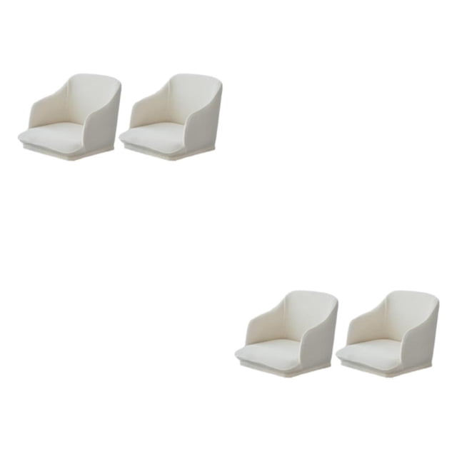 Redempat 2x Effortless Chair Transformation High Elastic Armchair Covers For Easy Care off-white 2Set