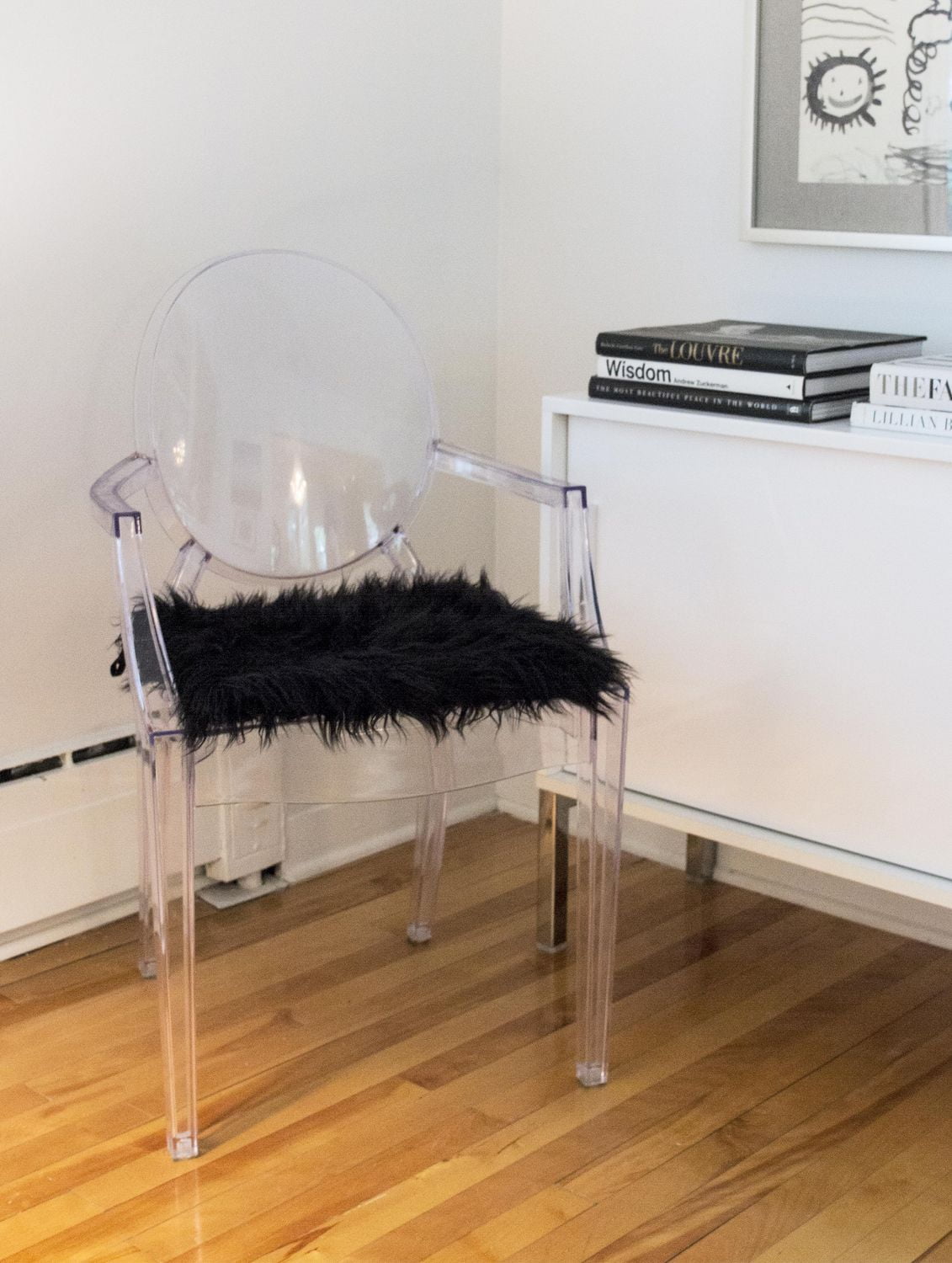 TAPIS DE CHAISE EN FAUSSE FOURRURE LAREDO 2 PQT